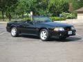 Black 1992 Ford Mustang GT Convertible