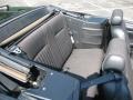 1992 Ford Mustang Black Interior Rear Seat Photo