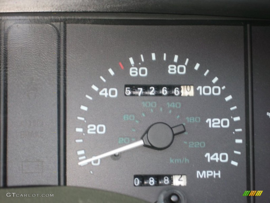 1992 Mustang GT Convertible - Black / Black photo #30