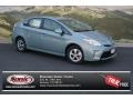 2012 Sea Glass Pearl Toyota Prius 3rd Gen Four Hybrid  photo #1