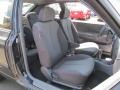 2005 Hyundai Accent Gray Interior Front Seat Photo