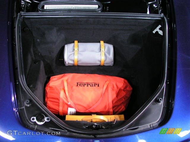 2005 Ferrari 360 Spider F1 Trunk Photo #68700