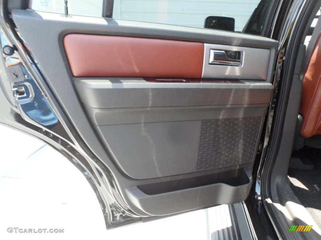 2012 Ford Expedition King Ranch Chaparral Door Panel Photo #68700025