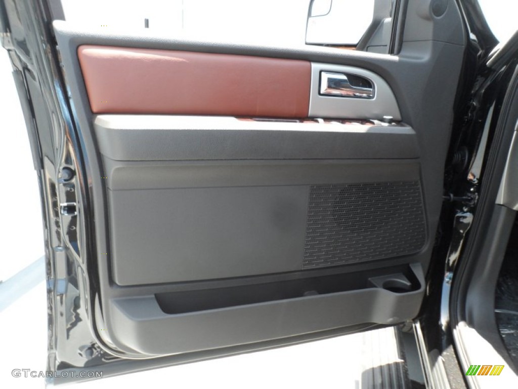2012 Ford Expedition King Ranch Chaparral Door Panel Photo #68700037