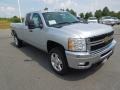 Silver Ice Metallic - Silverado 2500HD LT Extended Cab 4x4 Photo No. 2