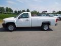 Summit White - Silverado 1500 Work Truck Regular Cab Photo No. 3