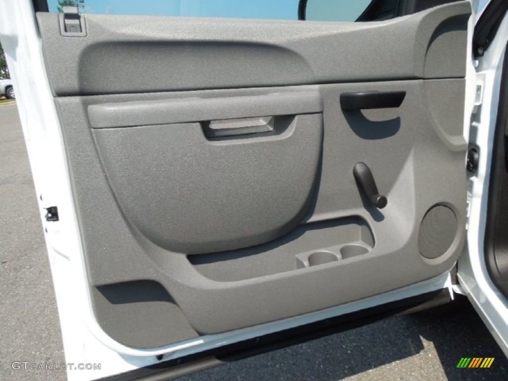 2013 Chevrolet Silverado 1500 Work Truck Regular Cab Dark Titanium Door Panel Photo #68701039