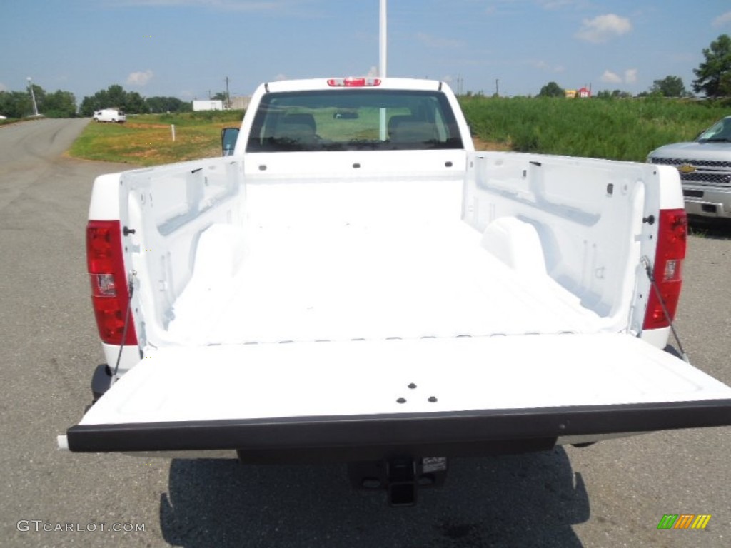 2013 Silverado 2500HD Work Truck Extended Cab - Summit White / Dark Titanium photo #5