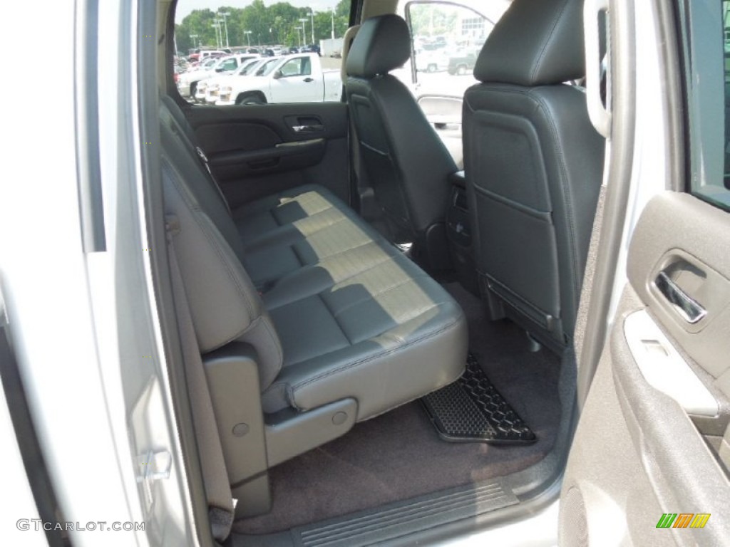 2013 Silverado 1500 LTZ Crew Cab 4x4 - Silver Ice Metallic / Ebony photo #18