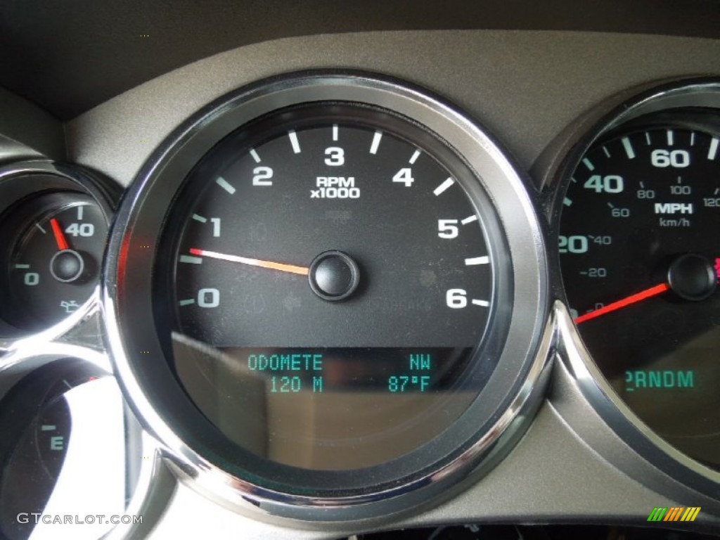 2012 Silverado 1500 LT Crew Cab - Blue Granite Metallic / Light Titanium/Dark Titanium photo #11