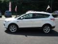 2013 White Platinum Metallic Tri-Coat Ford Escape Titanium 2.0L EcoBoost 4WD  photo #5