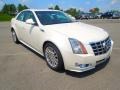 2013 White Diamond Tricoat Cadillac CTS 3.6 Sedan  photo #2