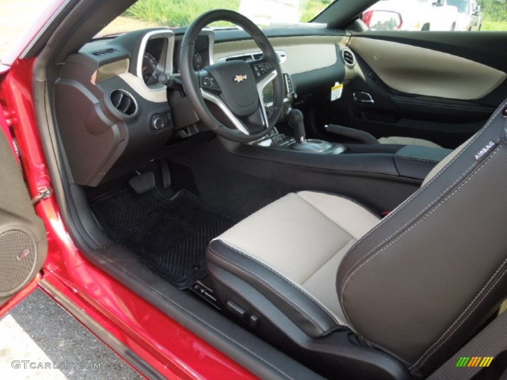 Gray Interior 2013 Chevrolet Camaro LT/RS Coupe Photo #68702986