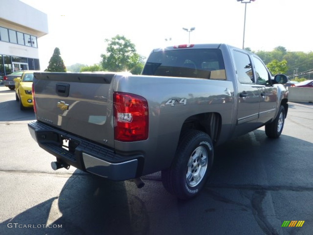 2009 Silverado 1500 LT Crew Cab 4x4 - Graystone Metallic / Ebony photo #3