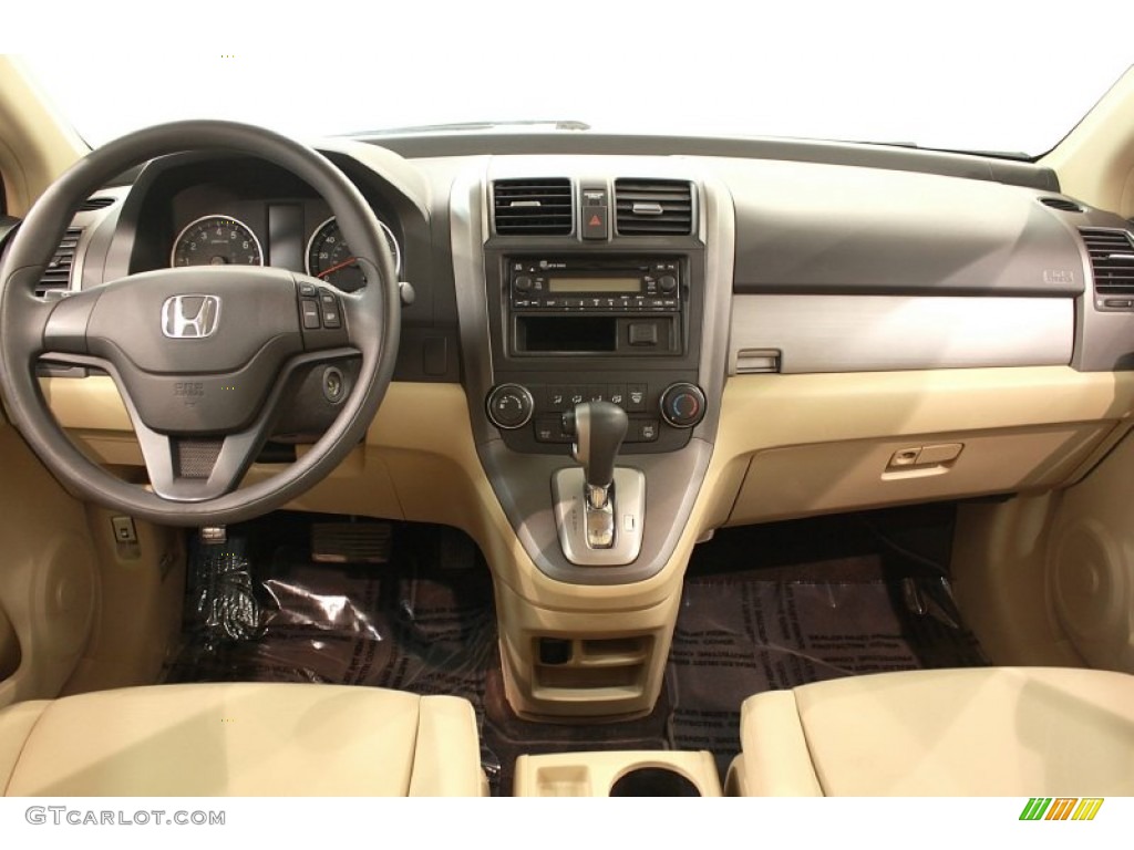 2010 CR-V LX AWD - Opal Sage Metallic / Ivory photo #17