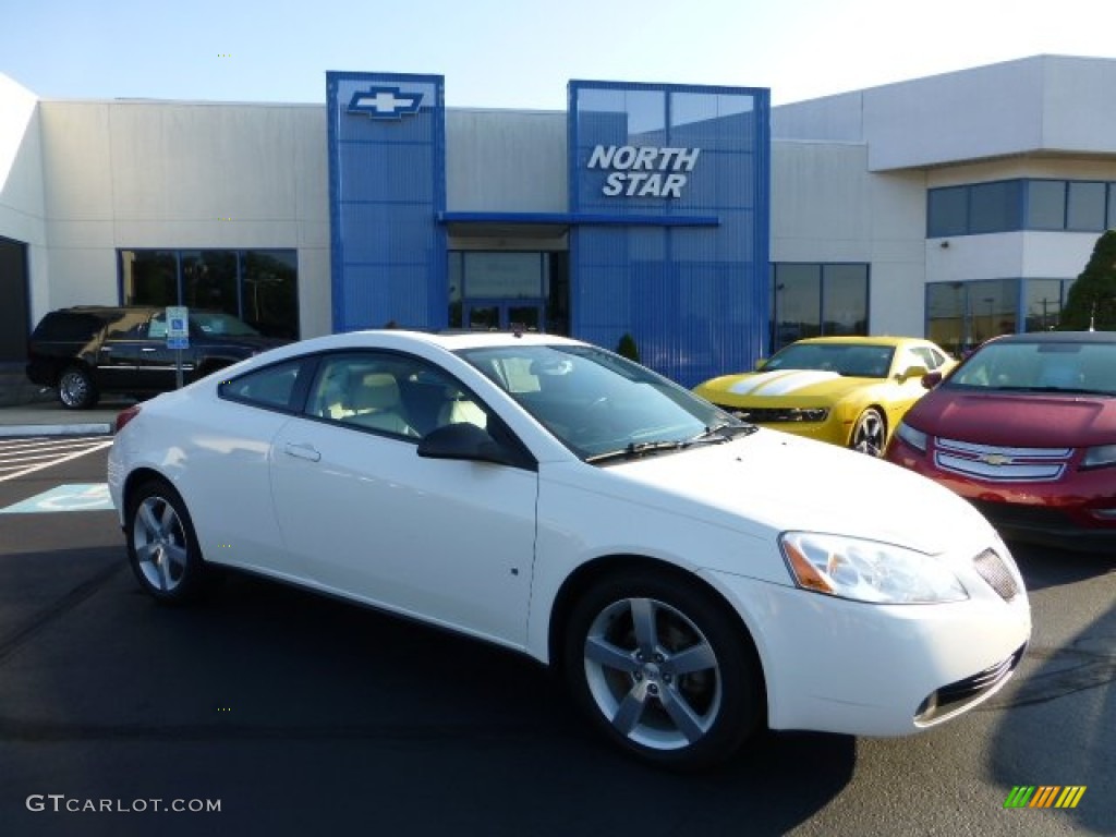 2007 G6 GTP Coupe - Ivory White / Light Taupe photo #1