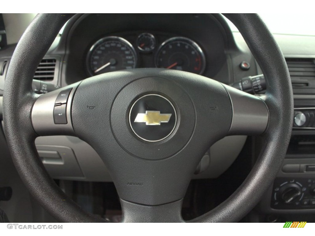 2008 Chevrolet Cobalt LS Coupe Gray Steering Wheel Photo #68704312