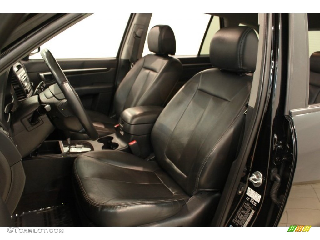 2008 Hyundai Santa Fe Limited 4WD Front Seat Photo #68704681