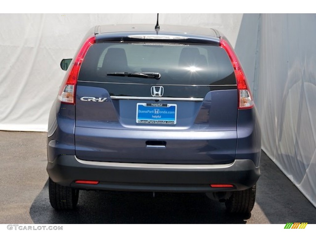 2012 CR-V EX-L - Twilight Blue Metallic / Gray photo #6