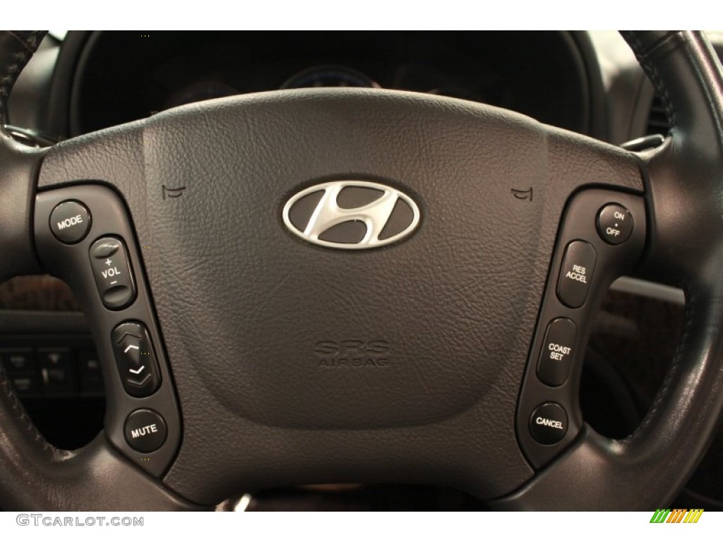 2008 Hyundai Santa Fe Limited 4WD Controls Photo #68704699