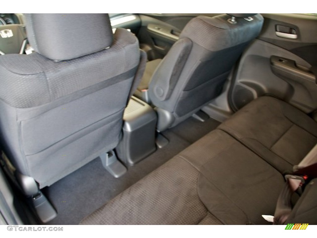 2012 CR-V EX - Crystal Black Pearl / Black photo #13