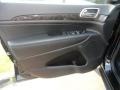 Black 2013 Jeep Grand Cherokee Laredo 4x4 Door Panel