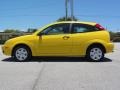 Screaming Yellow 2007 Ford Focus ZX3 SES Coupe Exterior