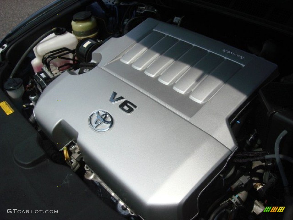 2007 Camry SE V6 - Blue Ribbon Metallic / Dark Charcoal photo #22