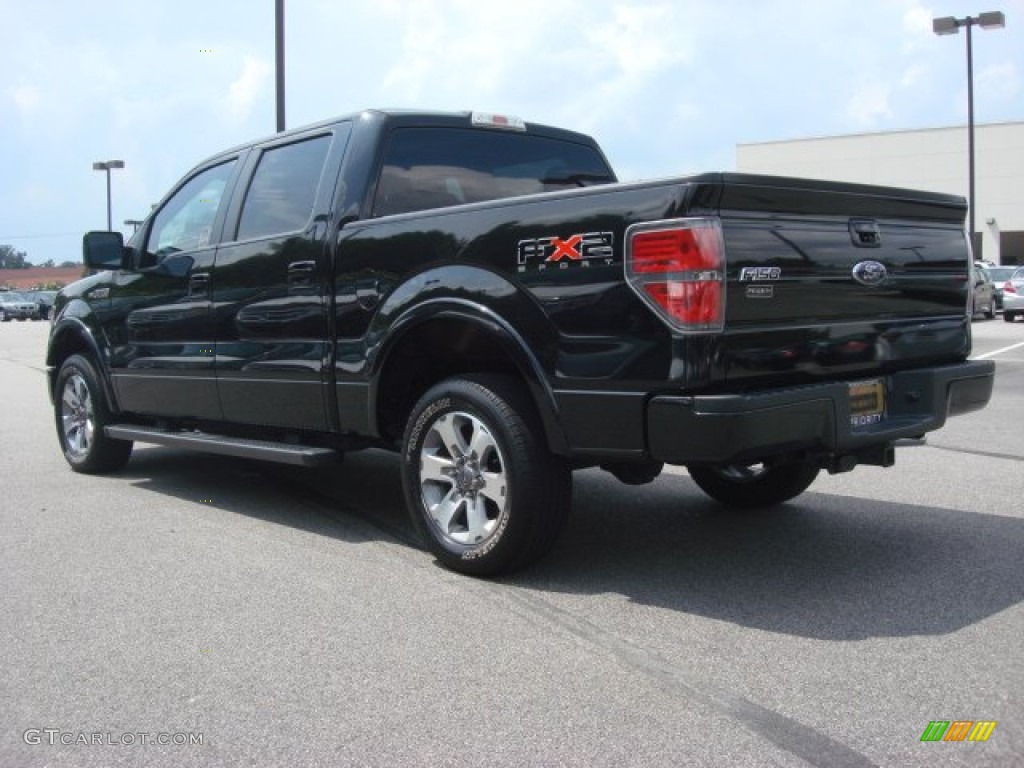 2010 F150 FX2 SuperCrew - Tuxedo Black / Black photo #4