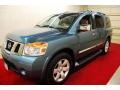 2011 Lakeshore Slate Blue Nissan Armada SL  photo #3