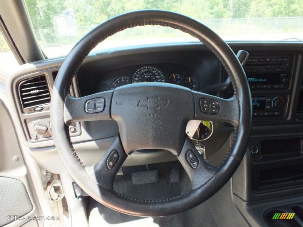 2006 Silverado 1500 LT Crew Cab - Silver Birch Metallic / Dark Charcoal photo #32