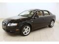 Brilliant Black 2008 Audi A4 2.0T quattro Sedan Exterior