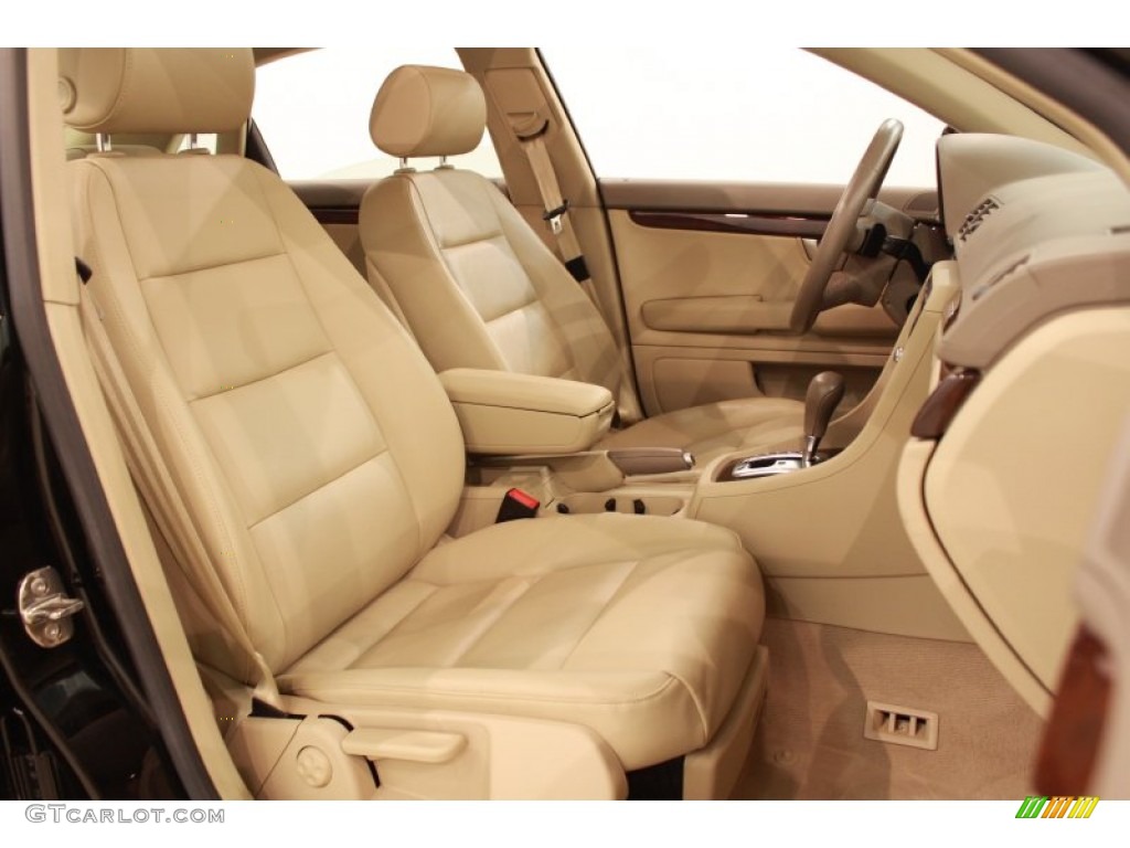 2008 Audi A4 2.0T quattro Sedan Front Seat Photo #68711455