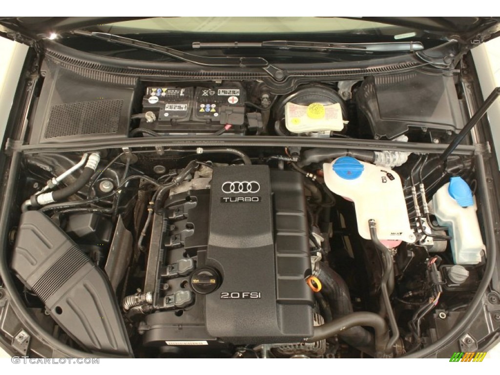 2008 Audi A4 2.0T quattro Sedan 2.0 Liter FSI Turbocharged DOHC 16-Valve VVT 4 Cylinder Engine Photo #68711515