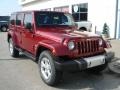 Front 3/4 View of 2013 Wrangler Unlimited Sahara 4x4