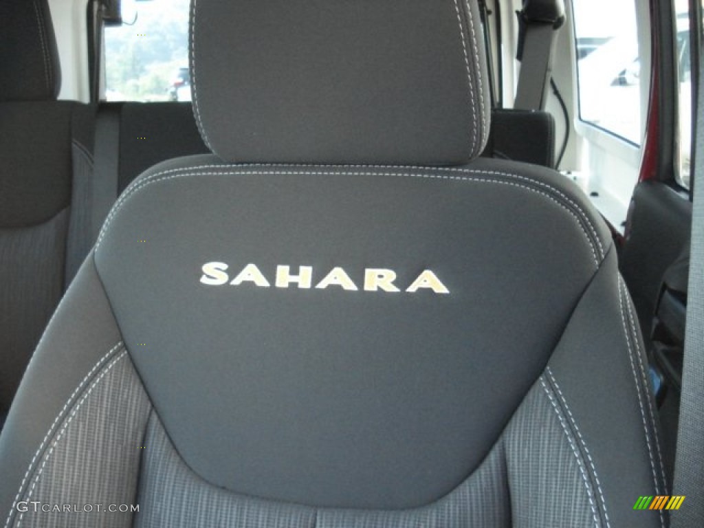 2013 Jeep Wrangler Unlimited Sahara 4x4 Marks and Logos Photo #68713111
