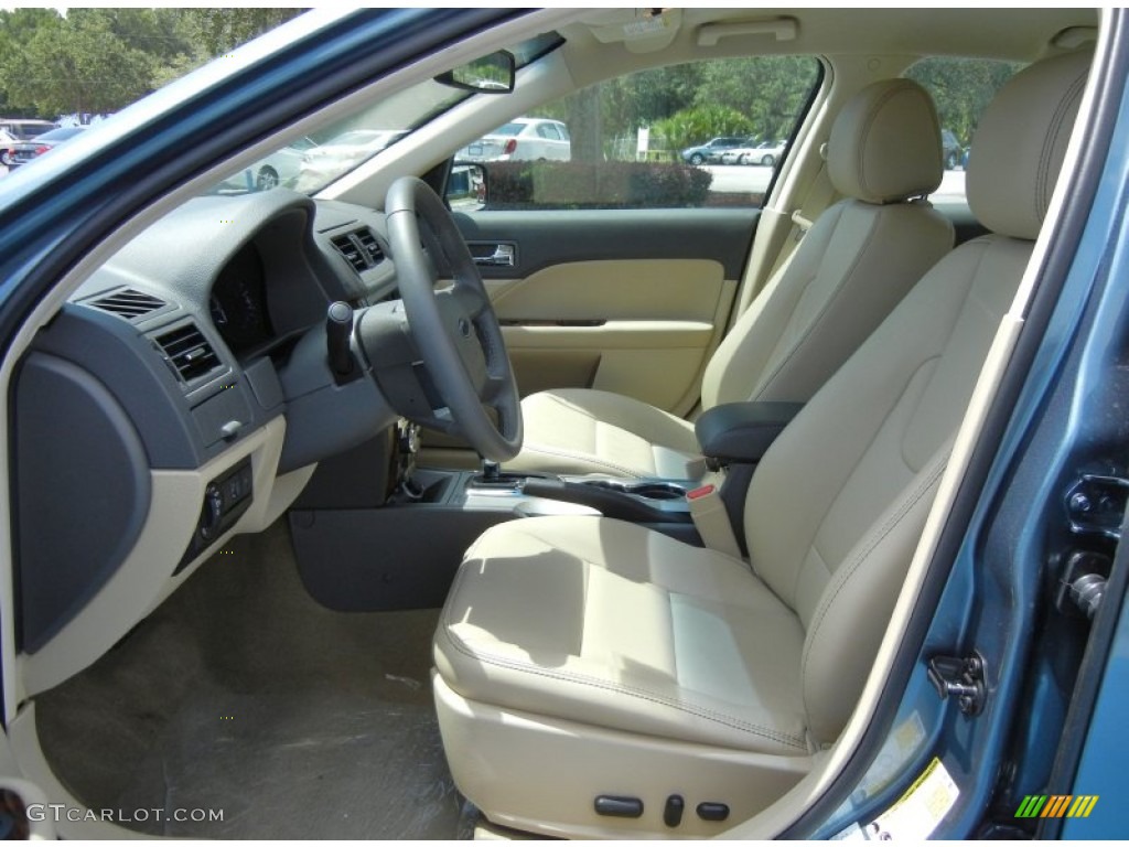 Camel Interior 2012 Ford Fusion SEL Photo #68714735