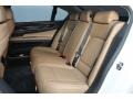 Saddle/Black Nappa Leather Rear Seat Photo for 2009 BMW 7 Series #68715733