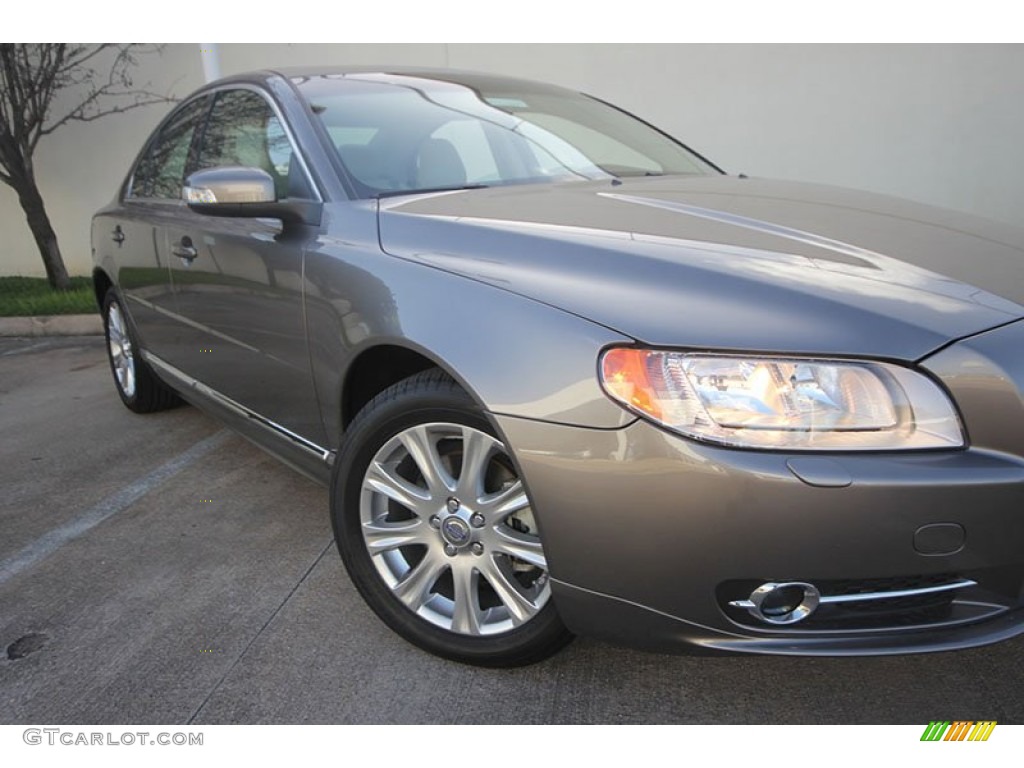 2011 S80 3.2 - Oyster Grey Metallic / Sandstone Beige photo #31