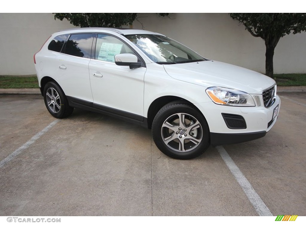Ice White 2013 Volvo XC60 T6 AWD Exterior Photo #68716047