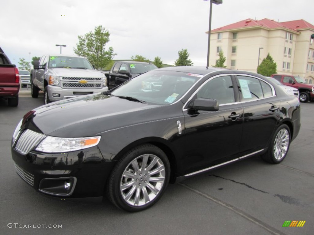 Black 2011 Lincoln MKS AWD Exterior Photo #68717029