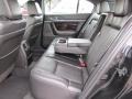 2011 Lincoln MKS Charcoal Black Interior Rear Seat Photo