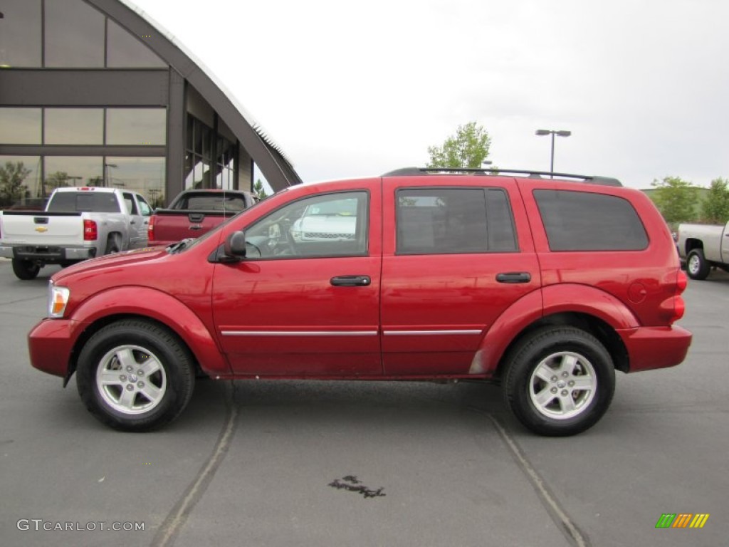 2009 Durango SLT 4x4 - Inferno Red Crystal Pearl Coat / Dark Slate Gray/Light Slate Gray photo #4