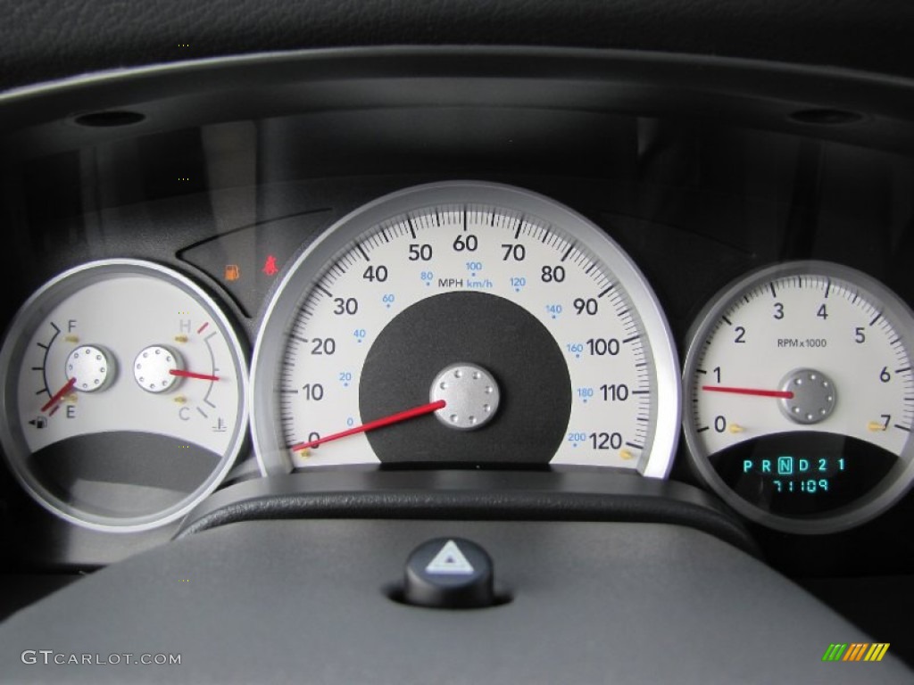 2009 Dodge Durango SLT 4x4 Gauges Photo #68717661