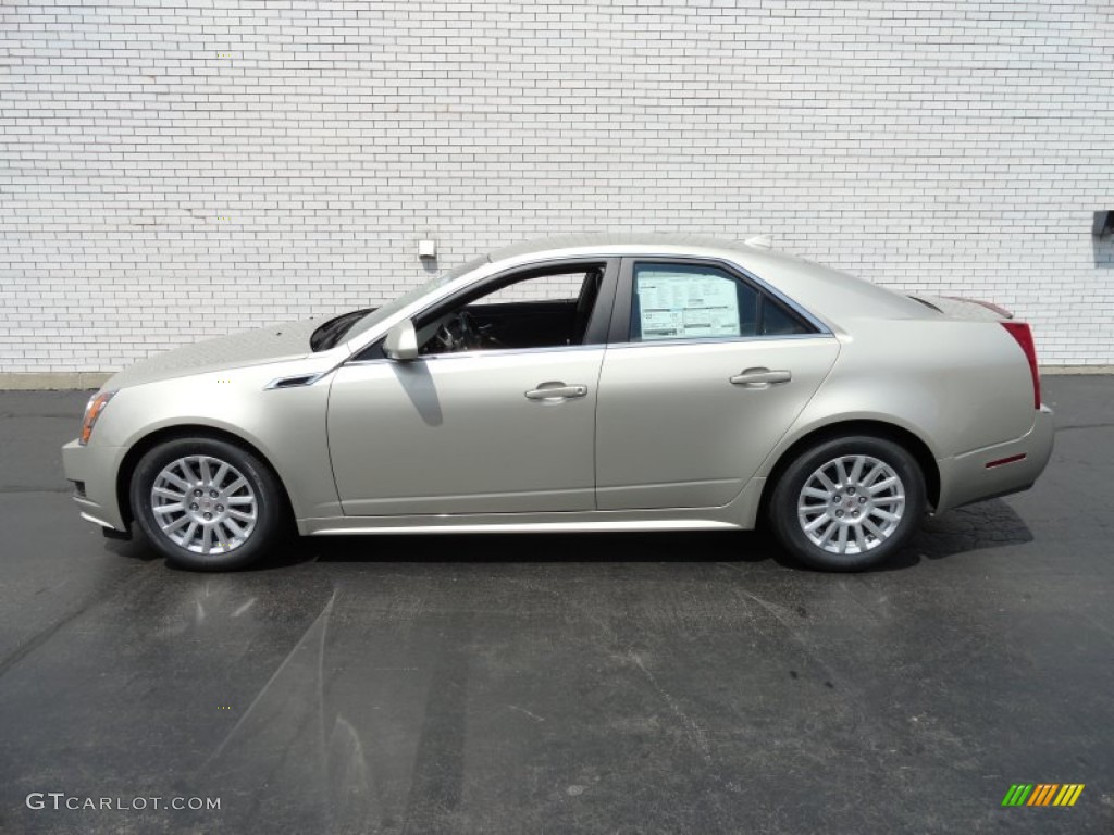 2013 CTS 3.0 Sedan - Silver Coast Metallic / Ebony photo #2