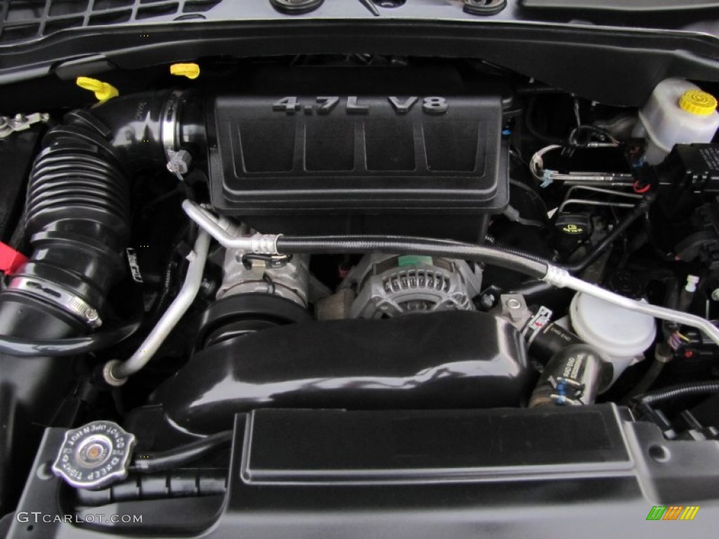 2009 Dodge Durango SLT 4x4 4.7 Liter SOHC 16-Valve Flex-Fuel V8 Engine Photo #68717913