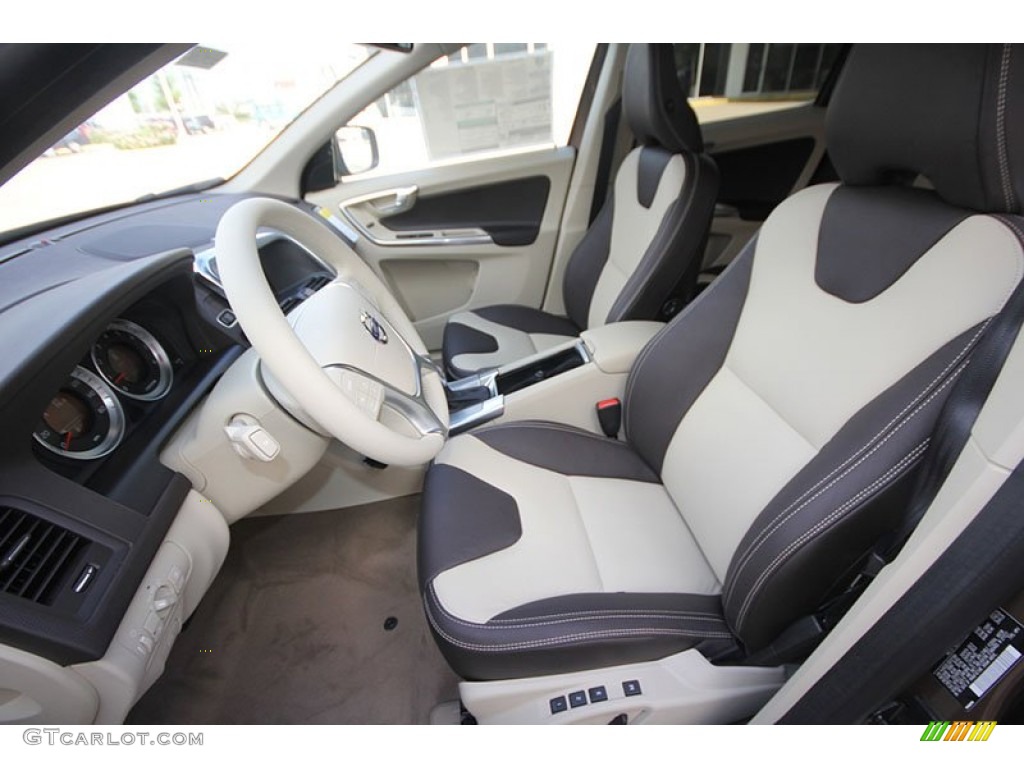 Espresso/Sandstone Interior 2013 Volvo XC60 3.2 Photo #68718073