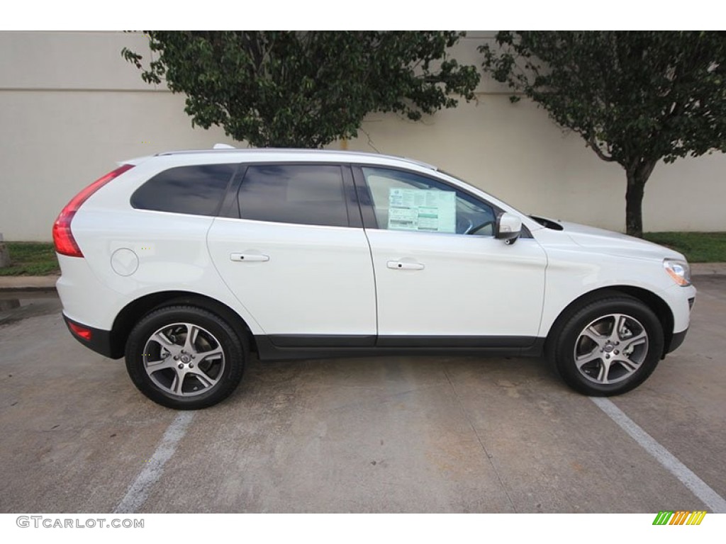 Ice White 2013 Volvo XC60 T6 AWD Exterior Photo #68718586