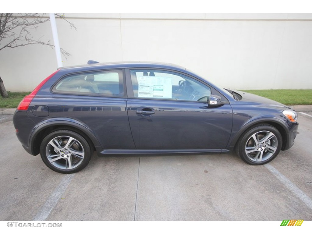Caspian Blue Metallic 2013 Volvo C30 T5 Exterior Photo #68719424