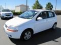 Summit White - Aveo 5 LS Hatchback Photo No. 3